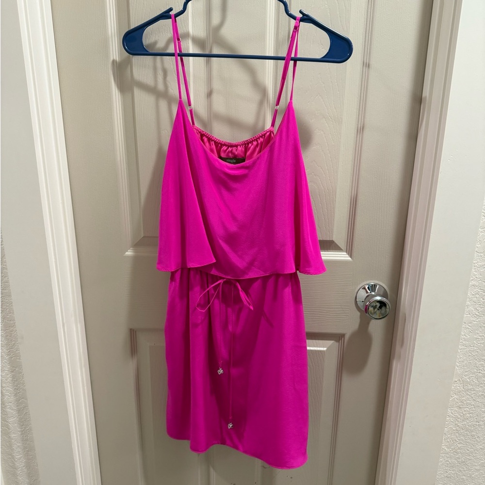 Pink Sleeveless Dress
